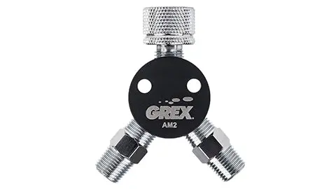 Grex  Mini Manifold - 1/8" Bsp Dual Output   (Am2) 1