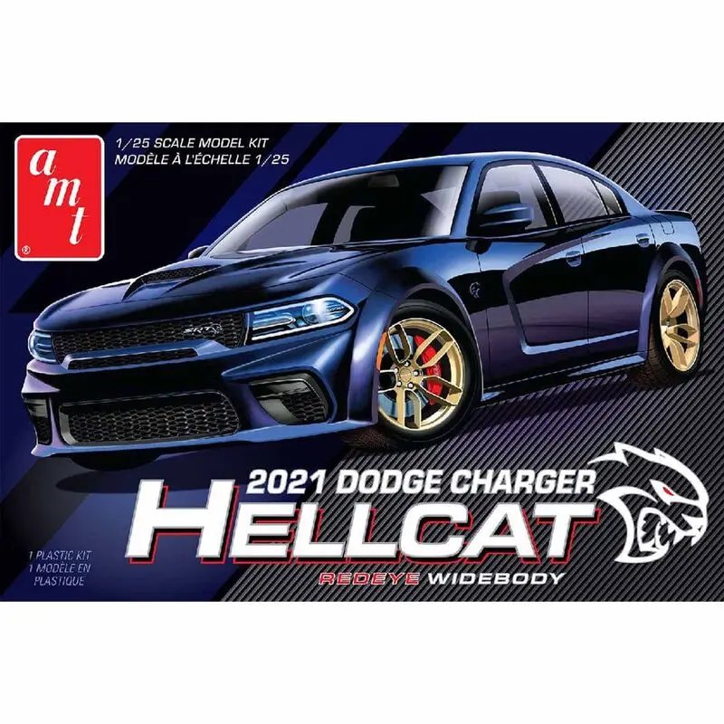 Amt 1/25 Dodge Charger Hellcat Redeye Widebody Model Kit   (Amt1325) 1