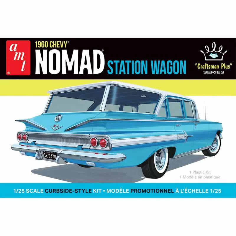 Amt 1/25 1960 Chevrolet Nomad Station Wagon Craftsman Plus Model Kit   (Amt1402) 1