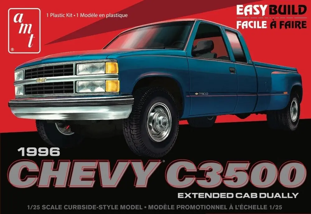 Amt 1996 Chevrolet C-3500 Dually Pickup Easybuild 1/25    (Amt1409) 1