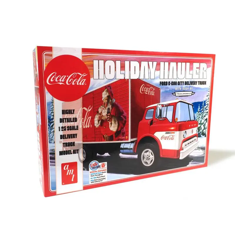 Amt Ford C-600 City Holiday Delivery Truck Coca-Cola  (Amt1459) 1