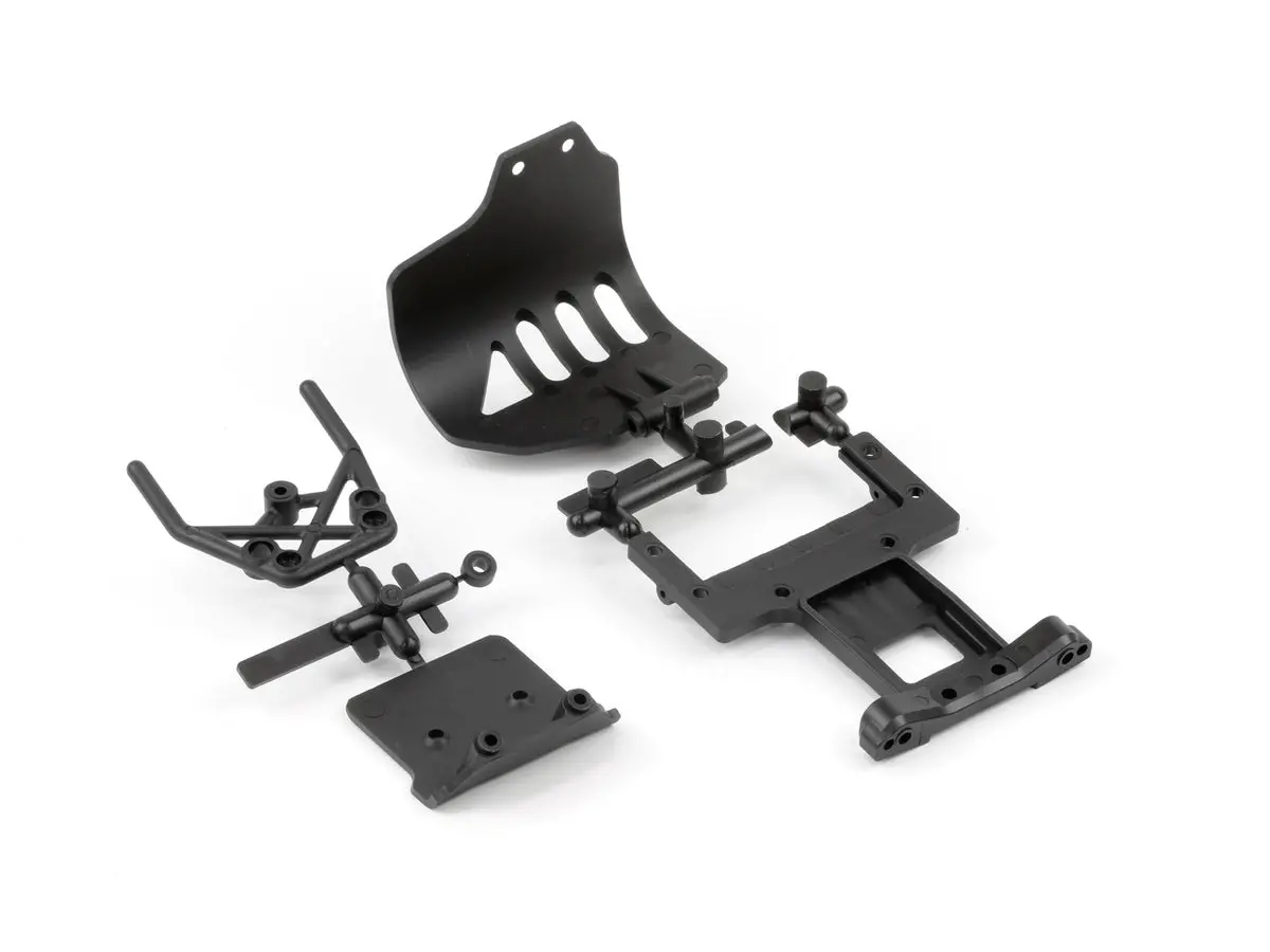 Arrma Front Bumper/Rear Chassis Plate (Ar320004) 1