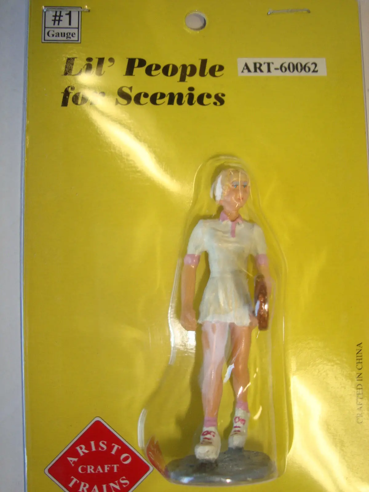 Artisto Craft Female With Tennis Dress - G Scale  (Art60062) 1