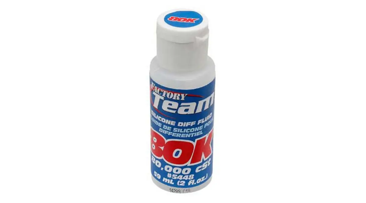 Team Associated Silicone Differential Fluid (2Oz) (80,000Cst)   (Asc5448) 1