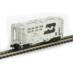 Athearn N Rtr Ps-2 2600 Covered Hopper, Bn/Gray #430104 [Ath12004] 1