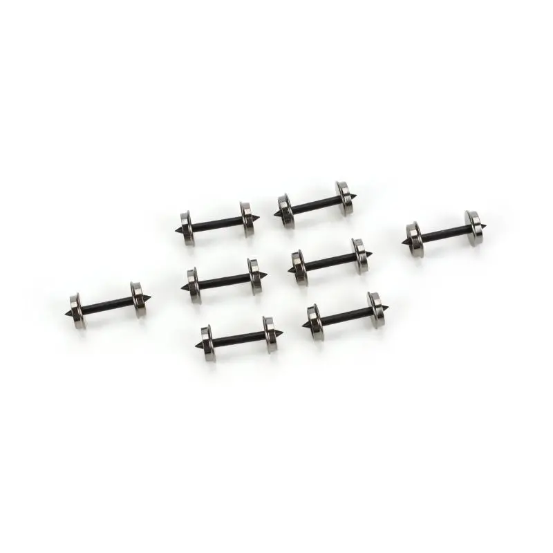 Athearn  33" Metal Wheelset, Short Axle, 8 Per Pack - Ho Scale  (Ath90506) 1
