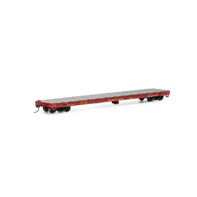 Athearn Ho Rtr 60' Flat, D&H #16141   (Ath92686) 1
