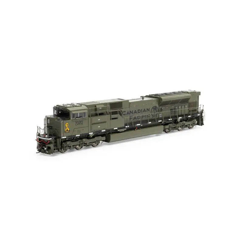 Athearn Ho Sd70acu W/Dcc & Sound, Cpr/Military #7020   (Athg75853) 1