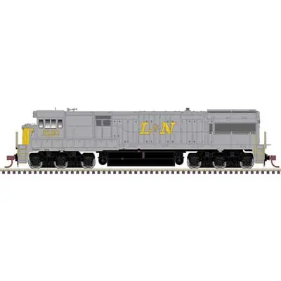 Ge U28c - Standard Dc - Master(R) Silver -- Louisville & Nashville #1533 (Gray, Yellow, Red) 1