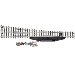 Atlas Code 80 Nickel Silver #8 Turnout Right Hand Remote   (Atl2720) 1