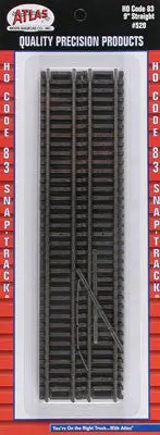 Atlas Code 83 9" Straight (6) Ho (Atl520) 1
