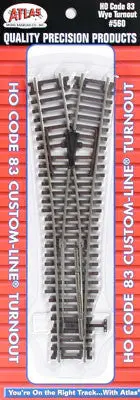 Atlas Code 83 Wye Trunout Ho (Atl560) 1
