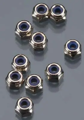 Axial Nylon Locknut 2.5 (10) (Axa1041) 1