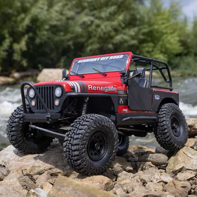 1/10 Scx10 Iii Jeep Cj-7 4X4 Rtr Brushed Rock Crawler, Copper   (Axi3008v2t_) 1