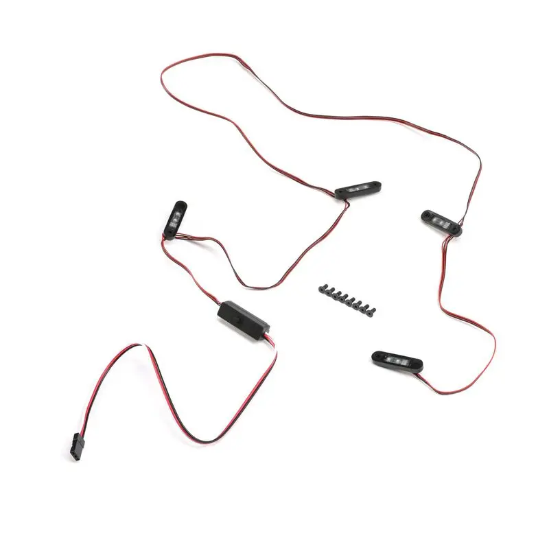 Axial Multi-Color Led Rock Lights With Controller: Scx10 Iii   (Axi13001) 1
