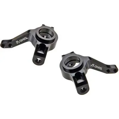 Axial Aluminum Knuckle Black (2) (Ax30496) 1