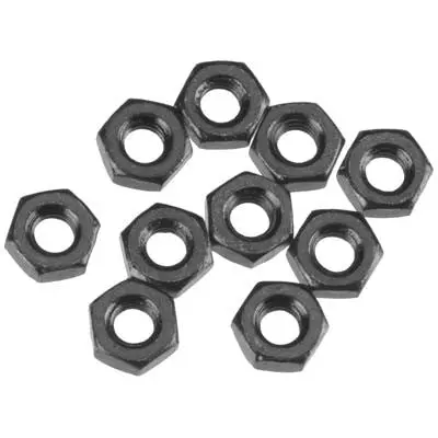 Axial Thin Hex Nut M3 Black (10)  (Axa1040) 1