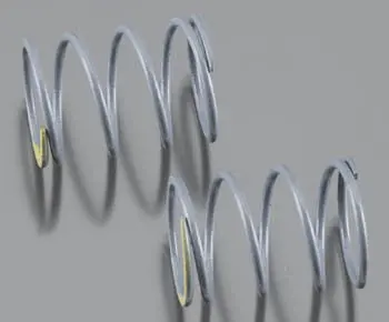 Axial Spring 12.5X20mm 6.53Lbs/In Firm Yellow (2)  (Ax30203) 1