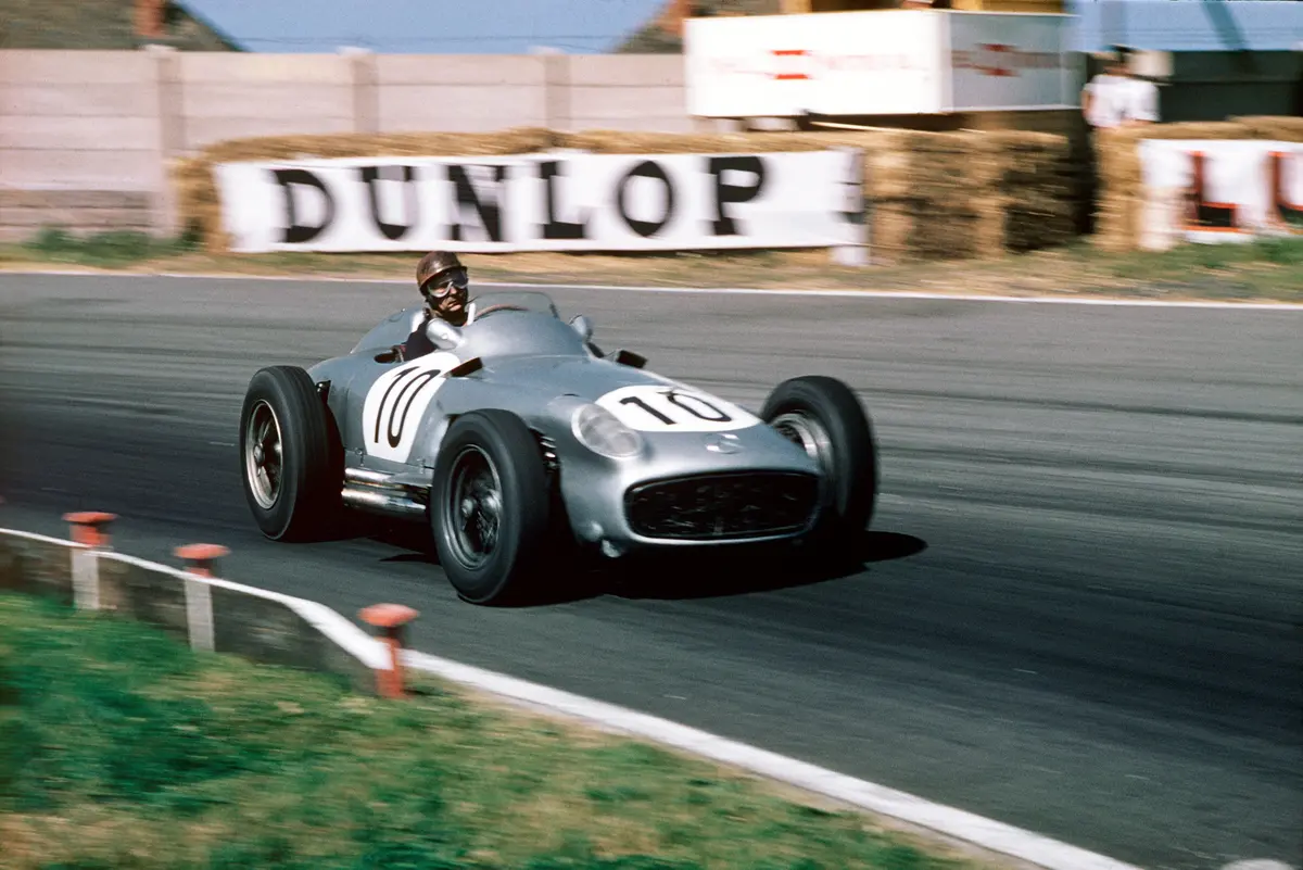 Mercedes-Benz W196 Monoposto - 1955 British Grand Prix - Fangio - Race Weathered 1