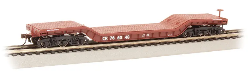 Bachmann Ho Flat Car - Conrail #766048 (Bac18342) 1
