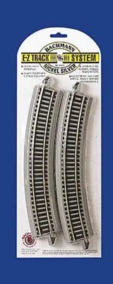 Bachmann 18" Curved Nickel Silver E-Z (4) Ho    (Bac44501) 1