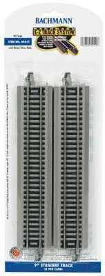 Bachmann Ho Ns Ez 9" Straight (4)     (Bac44511) 1