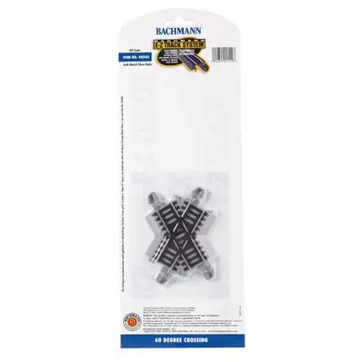 Bachmann 60 Degree Crossing Nickel Silver E-Z Ho (Bac44542) 1