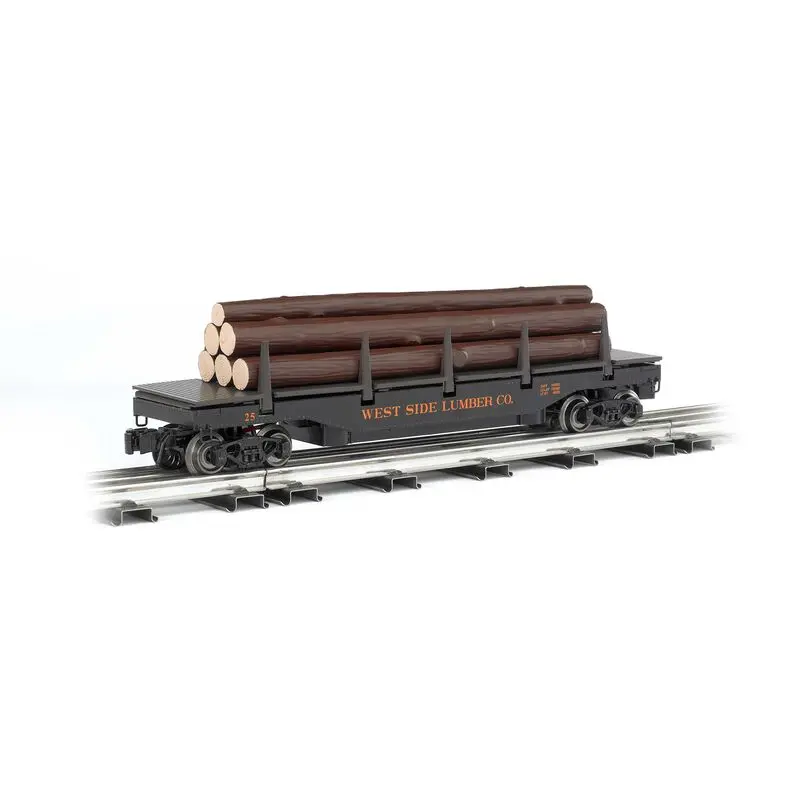 Bachmann O-27 Williams Operating Log Dump Car, (Bac47927) 1