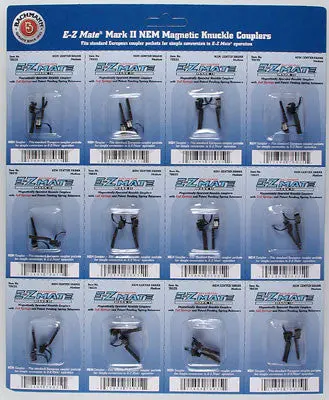 Bachmann E-Z Mate Ii Nem Coupler Center Shank Med (12)  (Bac78035) 1