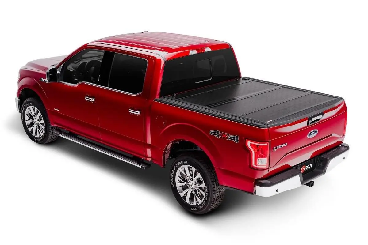 Bak Industries 1999-2007 Ford F-250/350 Hard Folding Tonneau Cover (6' 9" Bed) | Bakflip G2 - 226303 1