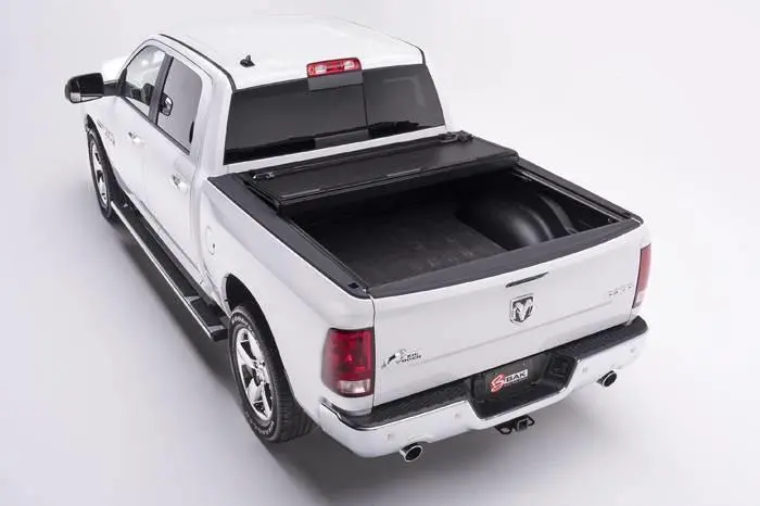 Bak Industries 2012-2017 Dodge Ram Hard Folding Tonneau Cover (6' 4" Bed) | Bakflip F1 - 772203Rb 2