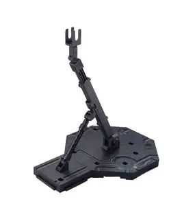 Bandai Black Action Base 1 Display Stand For 1/100 Scale Models   (Ban2001142) 1