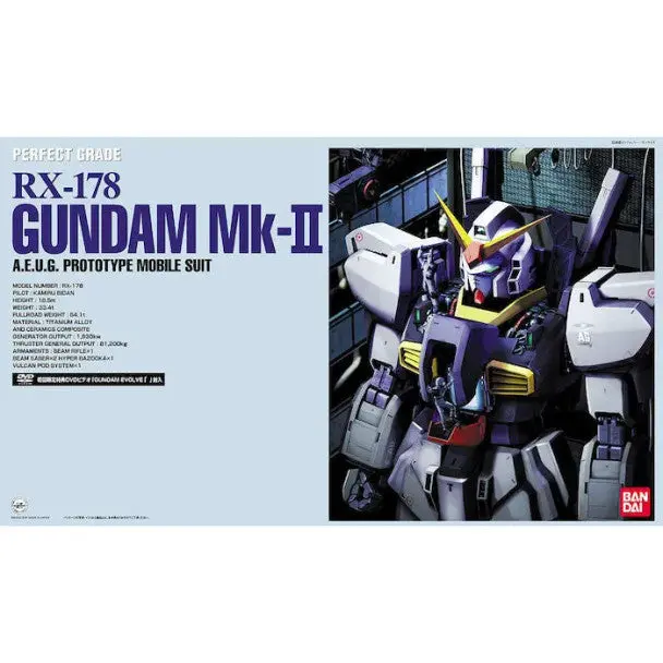 Bandai Pg 1/60 Gundam Mk-Ii A.Eu.G. Prototype Mobile Suit  (Ban5064872) 1