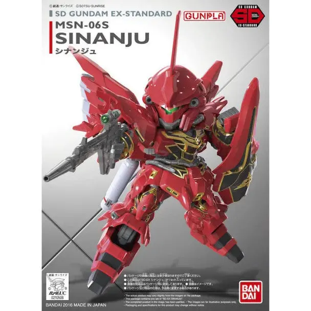Sd Gundam Ex-Standard Sinanju "Gundam Build Fighters", Bandai 1