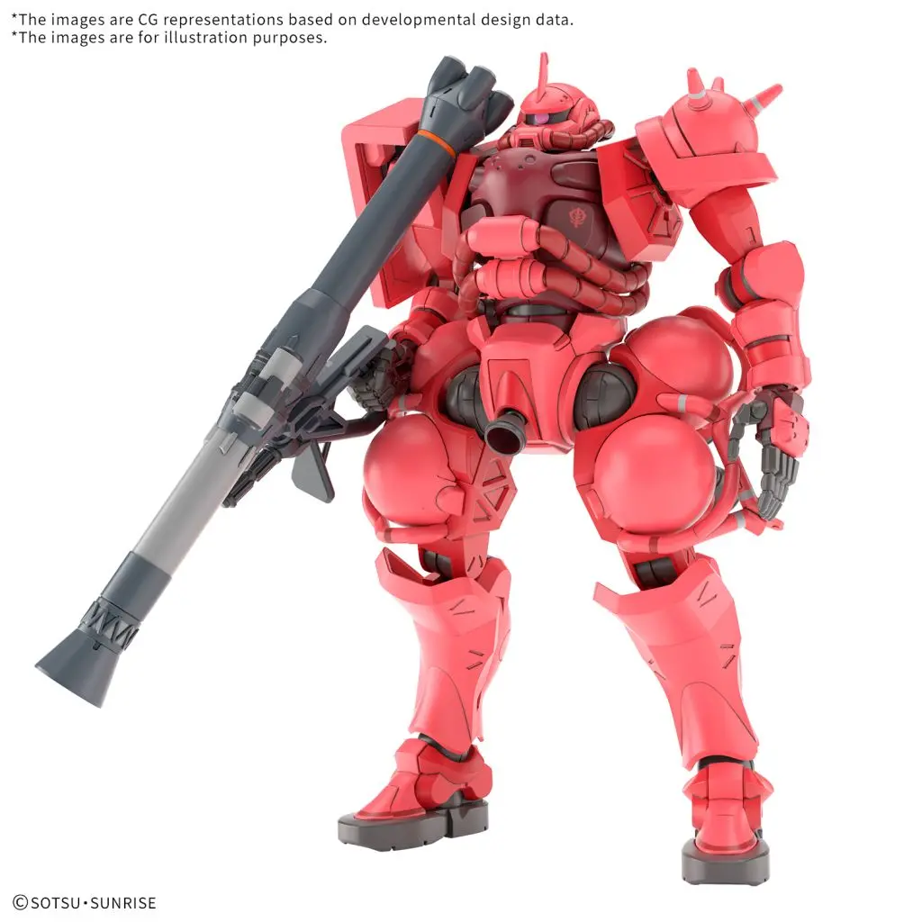 Bandai Hg 1/144 Char's Zaku (Gq) 1