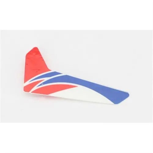 Blade Red Vertical Fin With Decal: Mc (Blh3520r) 1
