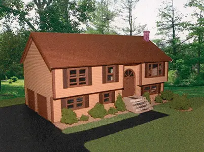 Oakland Raised Ranch - Laser Art Ho Scale (Bra615) 1