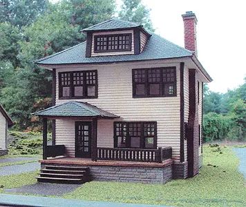 Wenonah House - Laser Art Ho Scale (Bra634) 1