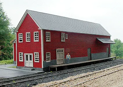 Branchline Meat Packing Plant - Laser Art Ho Scale (Bra682) 1