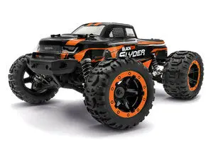 Blackzon Slyder Mt 1/16 4Wd Electric Monster Truck - Orange (Bzn540099) 1
