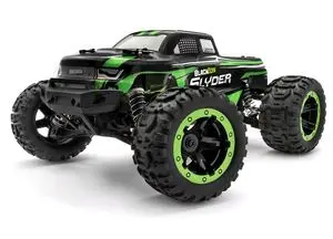 Blackzon Slyder 1/16Th Rtr 4Wd Electric Monster Truck - Green (Bzn540100) 1