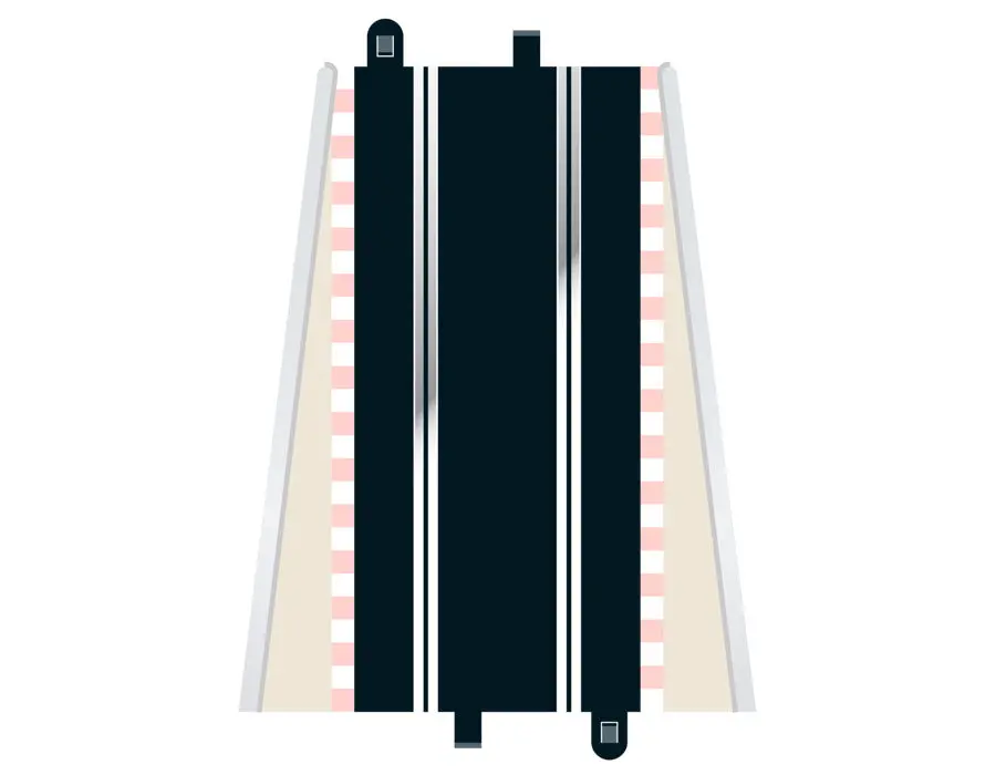 Hornby American Standard Straight 350Mm X 2 (C8205) 1