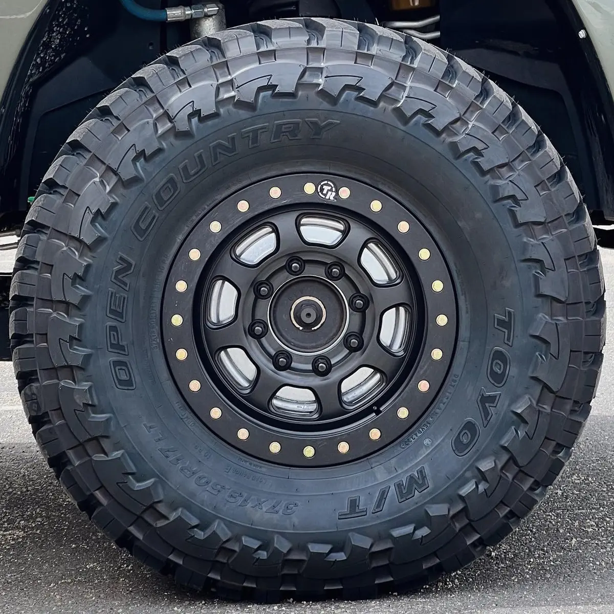 Cjc Edition Ram Trail Ready 17X8.5" Simulated Beadlock Aluminum Wheel 1
