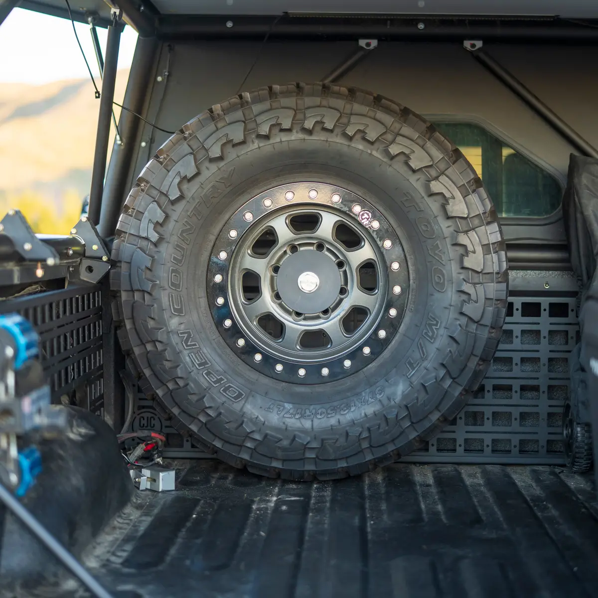 Cjc Built  Spare Tire Carrier 1