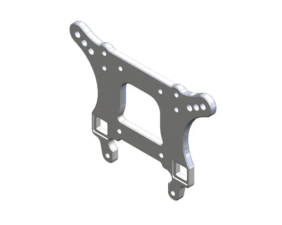 Corally Shock Tower - 4Mm - Aluminum (Cor00180-168) 1