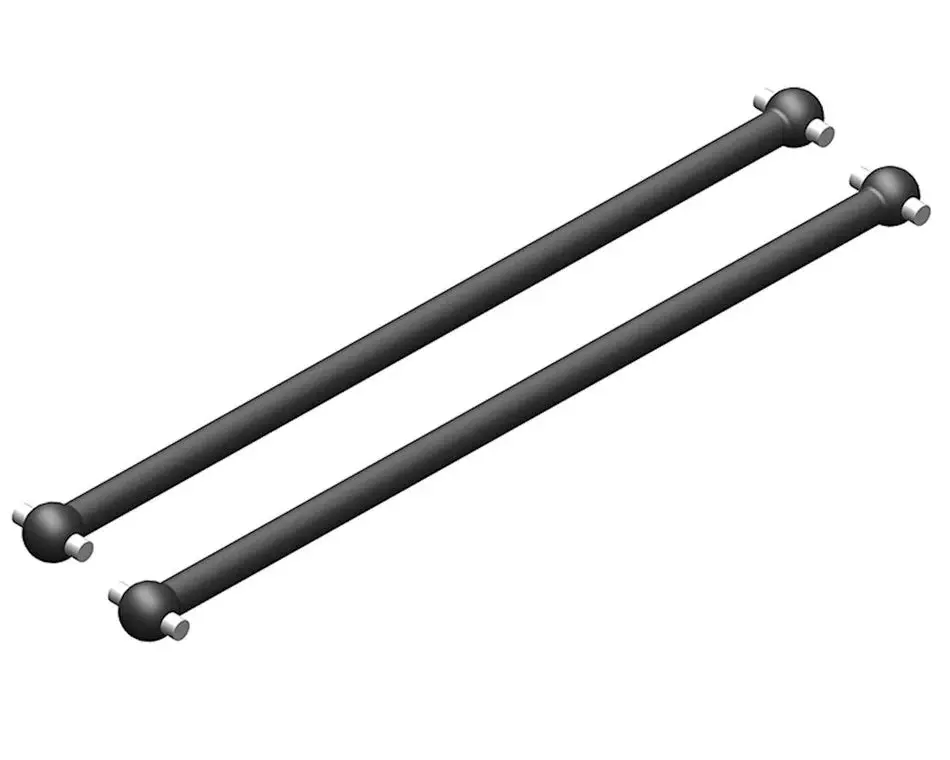 Corally Dogbones - Long - Rear - Steel - 2 (Cor-00180-367) 1