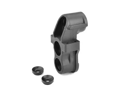 Corally - Steering Block W/ Ball Cups (1) Front (Cor00180-009-1) 1