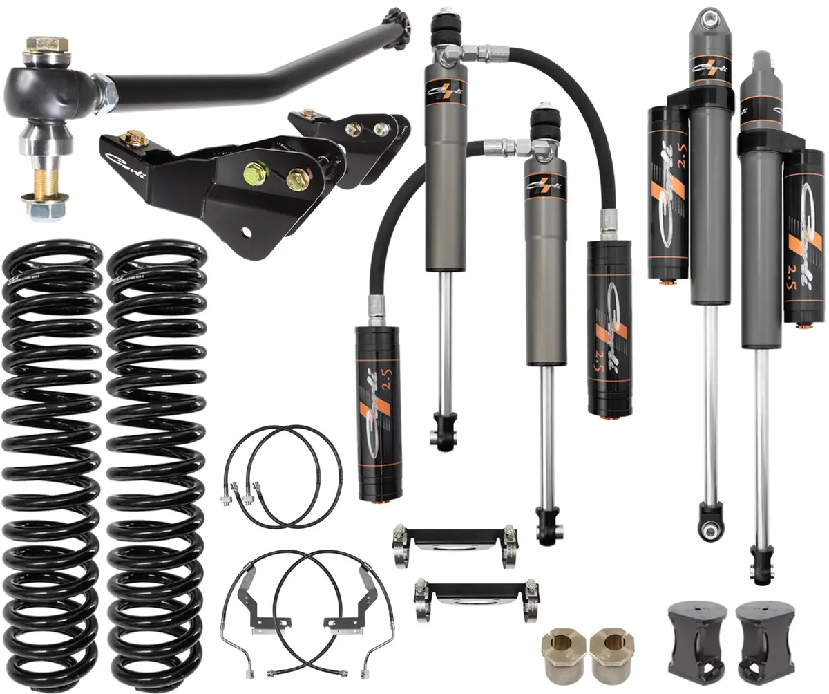 Carli 2017-22 Ford Super Duty Pathfinder 2.5 (4.5"/5.5" Lift) Suspension System 1