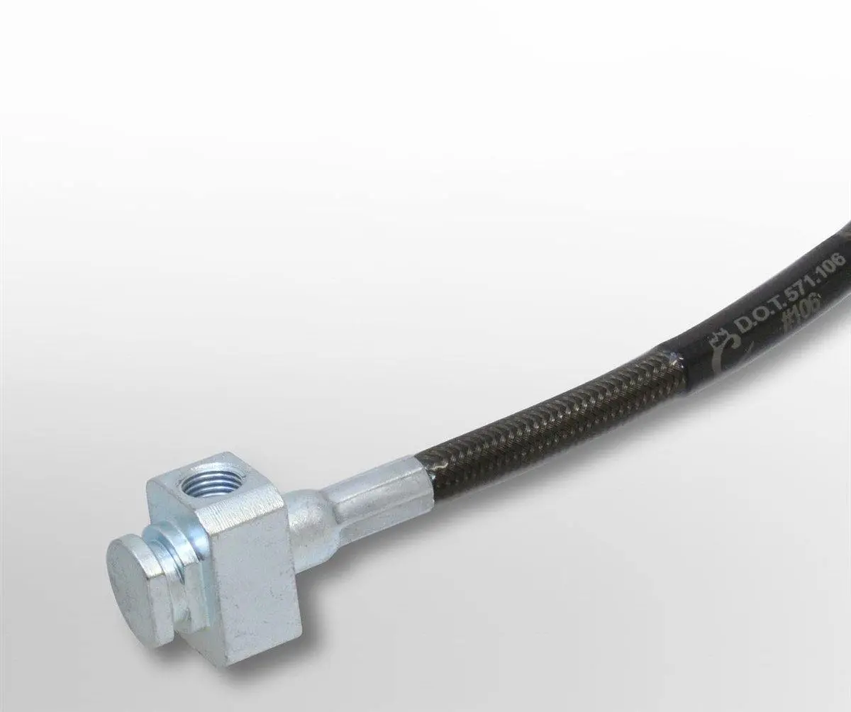 Carli 05-16 Ford Super Duty Stainless Braided Brake Lines 1