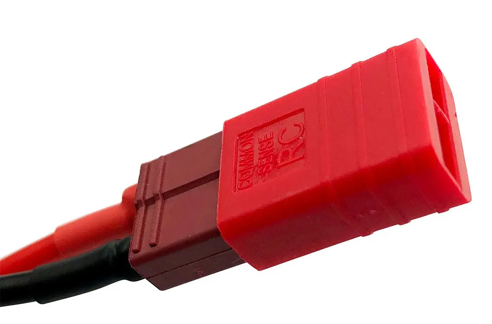 Male Deans To Traxxas Female Red Adapter (Csa-Txdm) 1